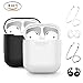 Produktbild AirPods Case 7 in 1 Airpods Zubehör Kits Schutzhülle Silikon Cover und Skin für Apple Airpods Ladehülle mit Airpods Ohrbügel Airpods Straps