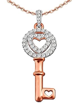 CLEVER SCHMUCK-SET Silberner Anh