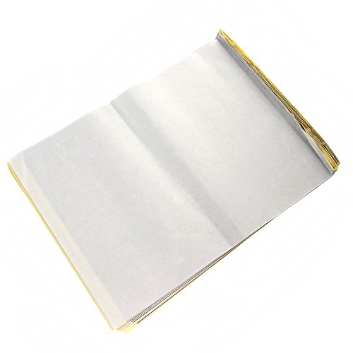 10 Blatt Stück Tattoo Temporäre Transfer Matrizenpapier Tätowierung Papier Set Pauspapier 4 Lagig Tätowierung - 5