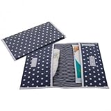 LITTLE DUTCH Windeltasche 3440 grau mit weißen Sternen