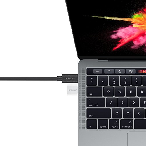 HomeSpot USB-Typ C Mini-Adapter, konvertiert USB-C Geräte auf USB-A, 56K Widerstand, ideal für Macbook Pro2016, iPhone, iPad, ChromeBook Pixel, Nexus 5X, Nexus 6P, OnePlus 2, LG V20 (weiss (4Stk- Sparpack) - 5