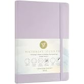 VJ Venzi Sert kapak Planlayıcı Defter, 14x20 cm 100 gr. Krem 96 yp.Lila. &Ccedil;iz.