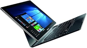 Samsung Galaxy TabPro S SM-W708 30,7 cm (12 Zoll) Tablet-PC (Intel Core m3-6Y30, 4GB RAM, 128GB SSD, LTE, Windows 10 Pro) schwarz inkl. Bookcover mit vollwertiger Tastatur sowie Touchpad