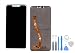Produktbild imponic Display LCD Touchscreen Einheit kompatibel mit Huawei Mate 20 Lite + Werkzeug (weiß)