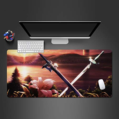 Preisvergleich Produktbild Spielspielerqualitätsspiel-Mausunter... und weisecomputertastatur- Tabellenmatte Gamepad 700x300x2
