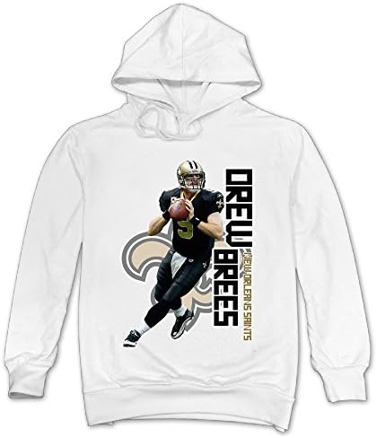 Harriy Men's Custom Drew Bree Hooded Sweatshirt White -  White - 