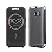 Produktbild HTC 10 hülle, Ordica DE®, Schutzhülle Für HTC 10 Protective Wallet Book Case Cover DOT VIEW Design Cover - Farbe Schwartz - Flip Case Warenzeichen kompatibel