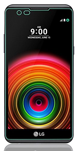 Panzerglas Folie für das LG X Power — Tempered Glass Hartglas Displayschutz mit Härtegrad 9H nur 0,3 mm dick — inkl. PATONA Displaypad - 2