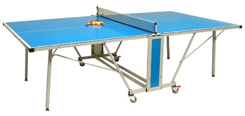Mightymast Leisure Team Extreme Outdoor Tennis Table - Blue