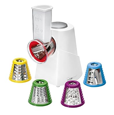 Clatronic multi-râpe électrique express clatronic 5en1 me 3604 (blanc)