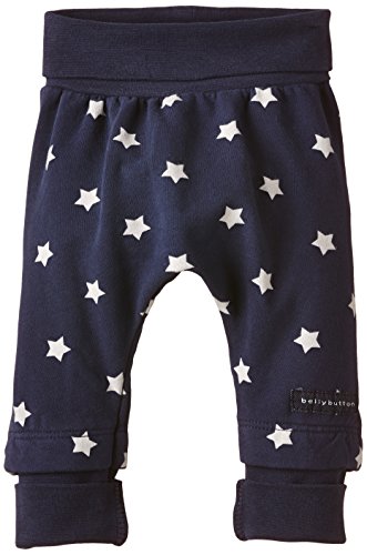 Bellybutton Kids Unisex Baby 1572905 Tracksuit Bottoms, Blue (black Iris Blue 3800), 0-3 Months (Manufacturer size: 56)