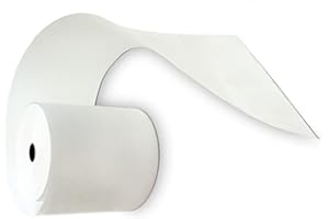 Rotolificio Pugliese 93438 Blister 10 Rotoli Carta Termica BPA Free, 57 mm x 20 m, 48 gr