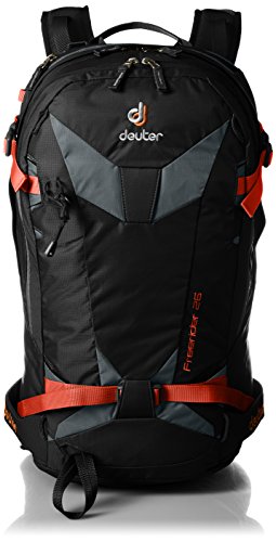 Preisvergleich Produktbild Deuter Unisex-Erwachsene Freerider 26 Rucksack, Schwarz (Black / Granite), 24x36x45 centimeters