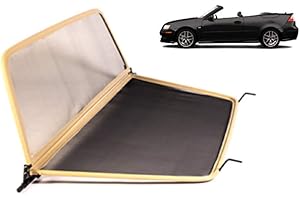 TIEF TECH Wind Deflector for Saab 9-3 | 2004-2014 | Wind Blocker