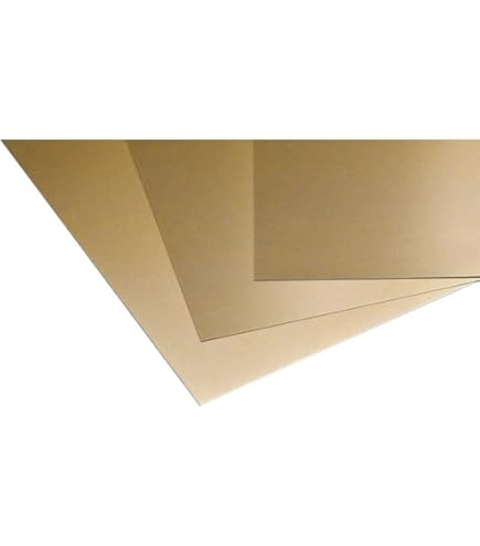 Lastra Alluminio Oro Lucido 500x710mm - Per Laser, Fresatura E Fai Da Te - Foto 2