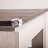 KIDUKU® Kantenschutz Kinderschutz Eckenschützer Kindersicherung Schutzpolster Tischkantenschutz Stoßschutz, 12 Stück, silikon, transparent - 4