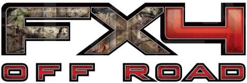 Fx4 Off Road Decal, Easy to Install, No-fade, Cast Vinyl, Hi-def, Matte Finish, Many Patterns