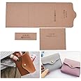 Coin Purse Template Set, Acrylic Coin Purse Wallet Template DIY Handmade Leather Mould Hand Bag Making Template for Wallet