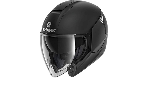 Shark, casco moto jet City cruiser nero opaco, S : Amazon.it: Auto e Moto