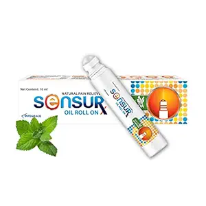 Sensur Natural & Ayurvedic Pain Relief Oil Roll On -(10ml, Pack of 1)|Fast Relief|All Pains,One solution