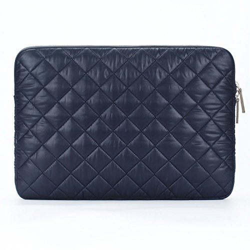 DOMISO 14 Zoll Nylon Laptop Sleeve Klassisch Tragbar Case Hülle Beutel Anti-Kratzern Schutzhülle Notebook Tasche Schutzabdeckung , Blau - 2