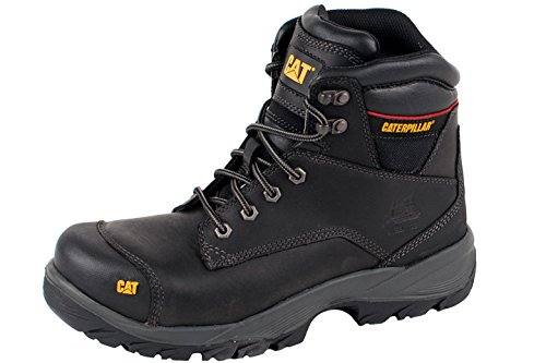 Preisvergleich Produktbild Caterpillar SPIR00450 SPIRO P709512 hohe Sicherheitsschuh S3, 45, Schwarz