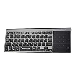 ☆ 2,4 GHz kabellose Verbindung, großes Touchpad ， Mit den meisten Funktionen von Maus und Tastatur, aber mit Standardgehäuse, machen Sie Ihren Job 