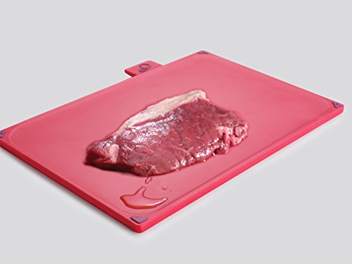 Joseph Joseph 60134 Index Schneidebrett, 4er Set groß, Kunststoff, silber, 34.6 x 8.30 x 27.3 cm, 4 Einheiten - 3