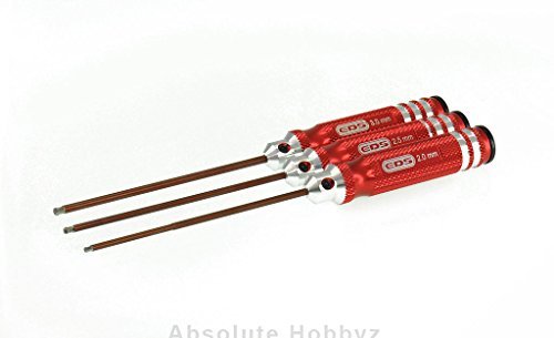 EDS RACING PRODUCTS BALL DRIVER HEX SET (Metric) by EDS