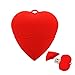Produktbild Liebe Herz USB Flash Pen Drive 8 GB - Memory Stick Daten Storage - Speicherstick - Rot