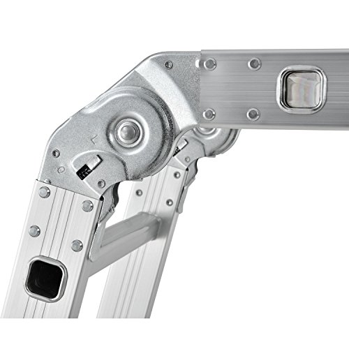 Aluminium Multifunktionsleiter 3,6m Tragfähigkeit bis 150 kg - 6