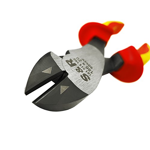 S&R VDE-Kraft-Seitenschneider 180mm 1000V geprüft aus Chrom-Vanadium Stahl, VDE-geprüft Serie - 2