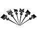 Termix P BL6 Palvar Paint Brush Set, Strong Fibre, Set of 6