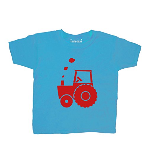 Inda-Bayi Baby-Toddler-Kids Cotton T Shirt - tractor