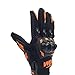 Produktbild Männer Motorrad Handschuhe Radfahren Outdoor Sports All-in-One Motocross Handschuh Anti-Drop-Leichtgewichtler,Orange-XL