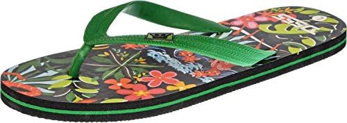 Mens Hawaaiian Flip Flops Colourful Floral Printed Flipflops