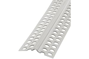 BAUFIT doitBau PVC Corner Roll Angle 4 x 25 m on Roll Edge Protection Profile Angle 50°-180° for Plasterboard Professional Edge Protection Drywall Profile Easy to Assemble Corner Rails