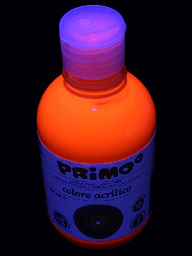 UV Schwarzlicht Acryl Farbe Neon 300ml, orange