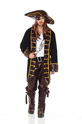 Disfraz de pirata para hombre de Piratas del Caribe