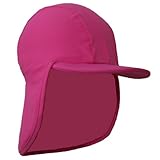 Baby Girls Pink UV Sun Protection Legionnaire Cap UPF50+ 3-24 months