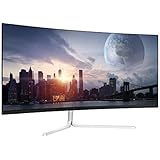 LC-Power 34 Zoll（86,36cm Curved Monitor (HDMI,DP, Ultra WQHD Display 21:9, 3440 x 1440, 100 Hz, FreeSync, 4 ms Reaktionszeit,