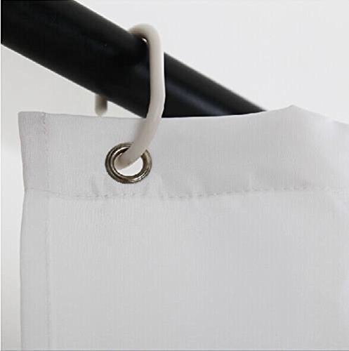 Golden Color Shower Curtain by Comfor-Tech, 3 D Printing Bathroom Decorations, Waterproof Bath Curtains for Christmas,New Year, and Holidays (Golden 1)