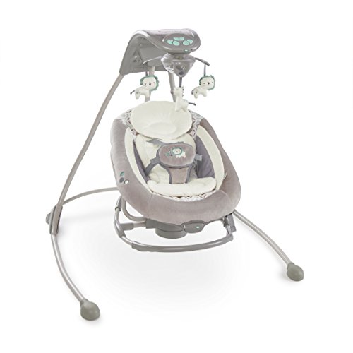 Ingenuity 10076 InLighten Cradling Swing and Rocker - Orson