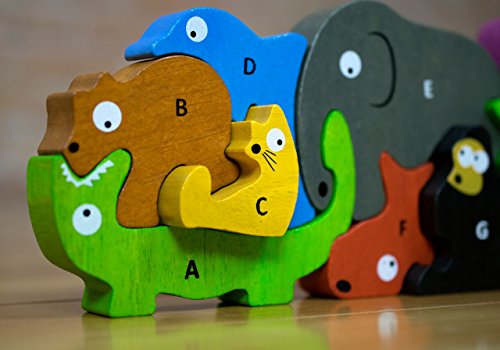 BeginAgain Animal Parade A to Z Puzzle