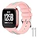 Produktbild TianranRT Neu Mode Sport Silikon Armband Riemen Band Für Fitbit Versa Lite (Rosa)