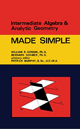 Intermediate Algebra & Analytic Geometry (English Edition)