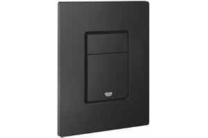 GROHE Skate Cosmopolitan Abdeckplatte für 2-Mengen/Start & Stopp-Betätigung, phantom black (38732KF0)
