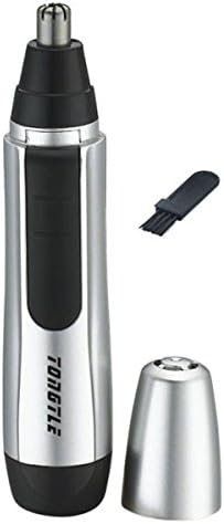 Nose and Ear Hair Trimmer for Men,4 in 1 Professional USB Rechargeable Painless Electric Nose Hair Trimmer, Waterproof Dual Edge Blades for Easy Cleansing