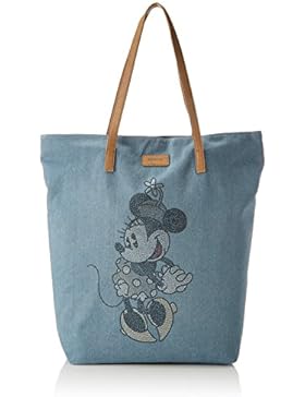 Codello Damen 81011604 Henkeltasche, Blau (Light Blue), 12x47x45 cm