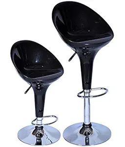 MBTC Kosy HB Bar stool in Black ( set of 2 piece )
